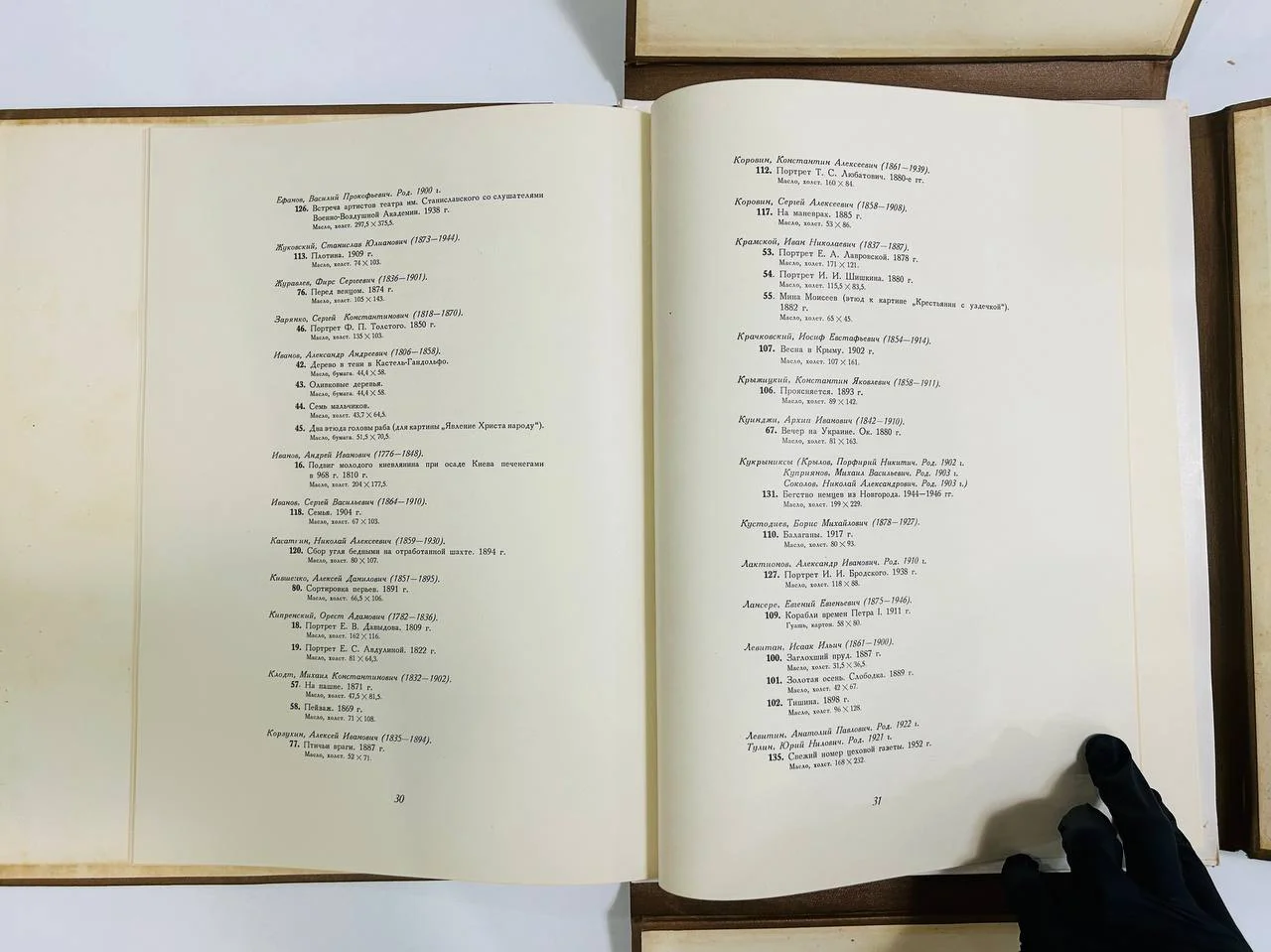 Альбом Книга Государственный Русский музей 136 репродукций ИЗОГИЗ 1954 год - миниатюра 6