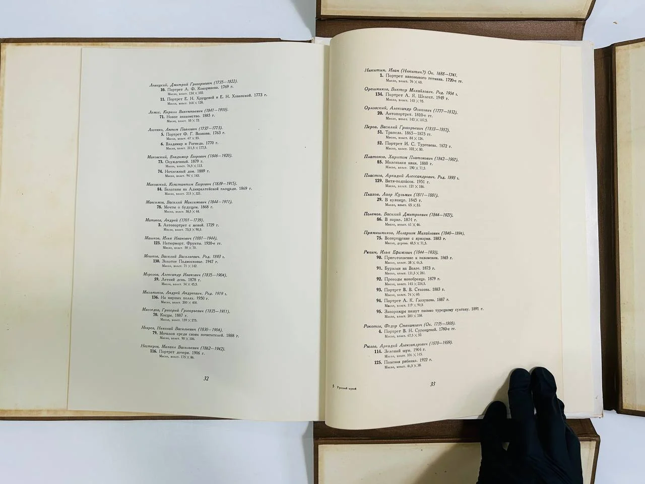 Альбом Книга Государственный Русский музей 136 репродукций ИЗОГИЗ 1954 год - миниатюра 7