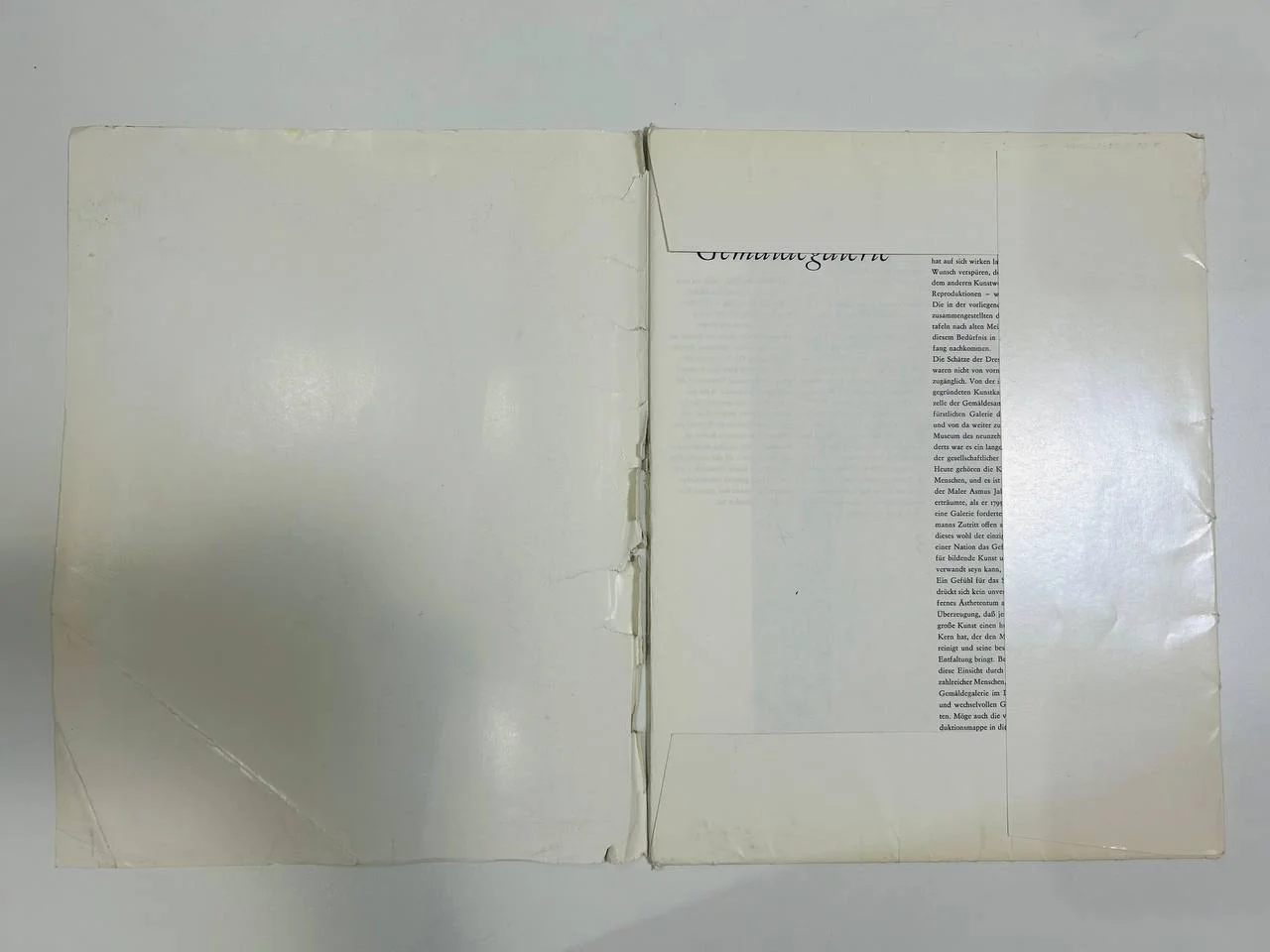 Книга Альбом Gemaldegalerie Alte Meifter 12 репродукций 1978 год - миниатюра 2