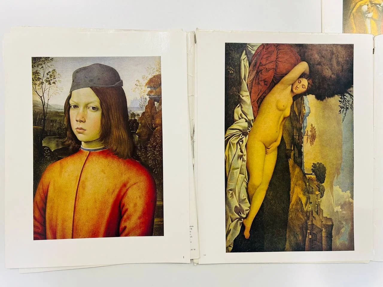 Книга Альбом Gemaldegalerie Alte Meifter 12 репродукций 1978 год - миниатюра 5