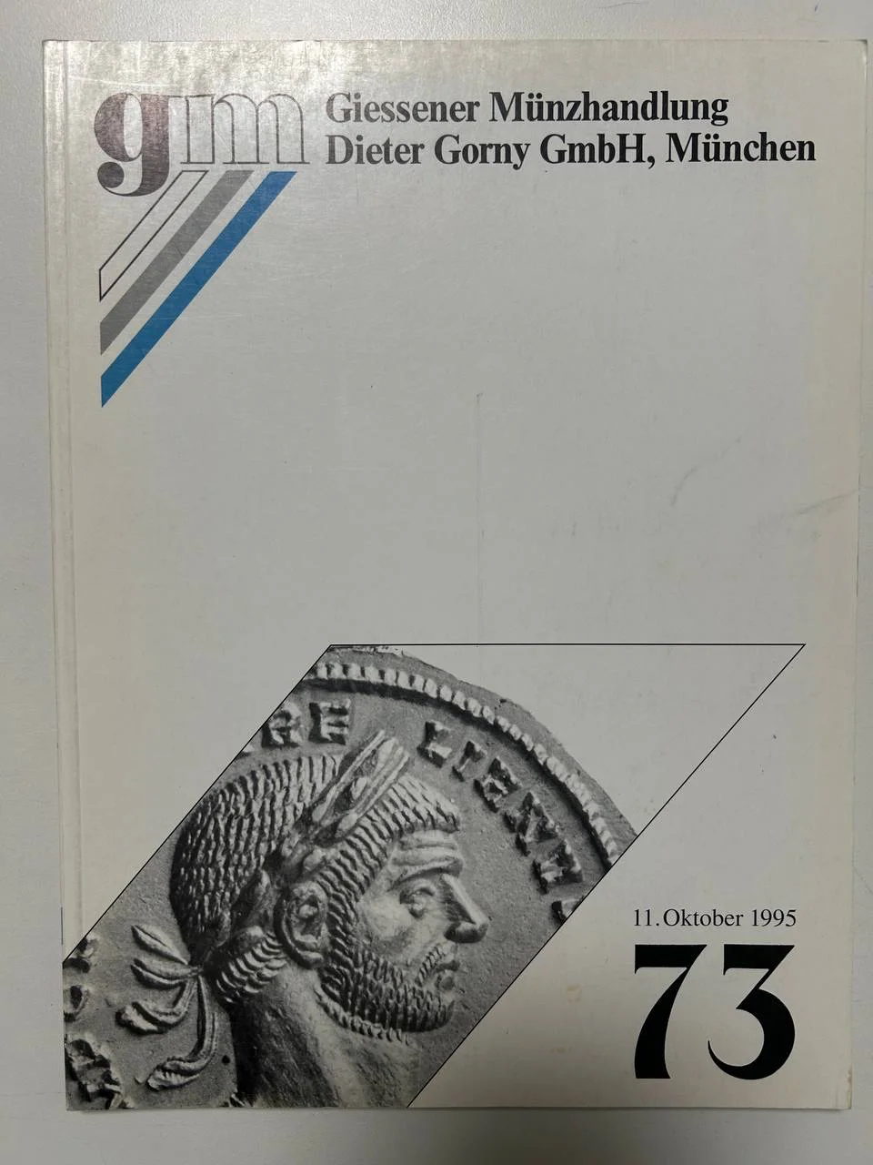 Каталог монет №73 Gorny & Mosch 1995 Munchen - изображение 1
