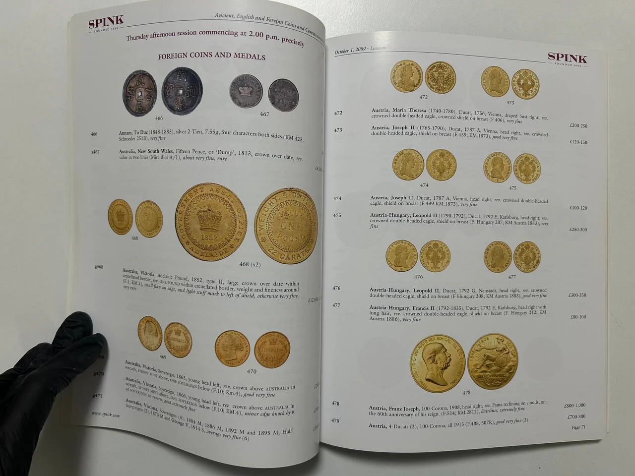 Каталог монет Ancient, English Coins Spink London GB 2009 - миниатюра 4