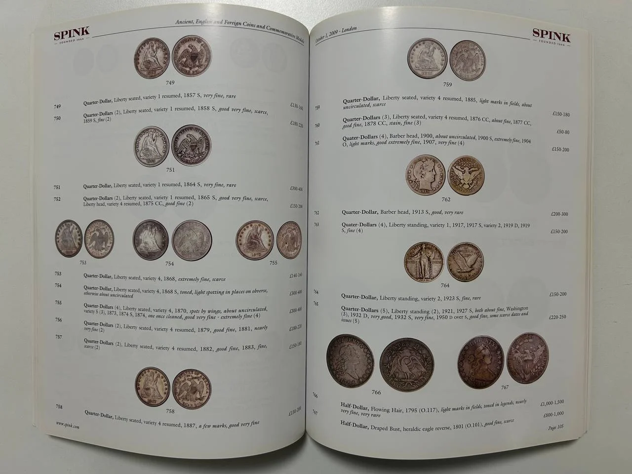 Каталог монет Ancient, English Coins Spink London GB 2009 - миниатюра 5