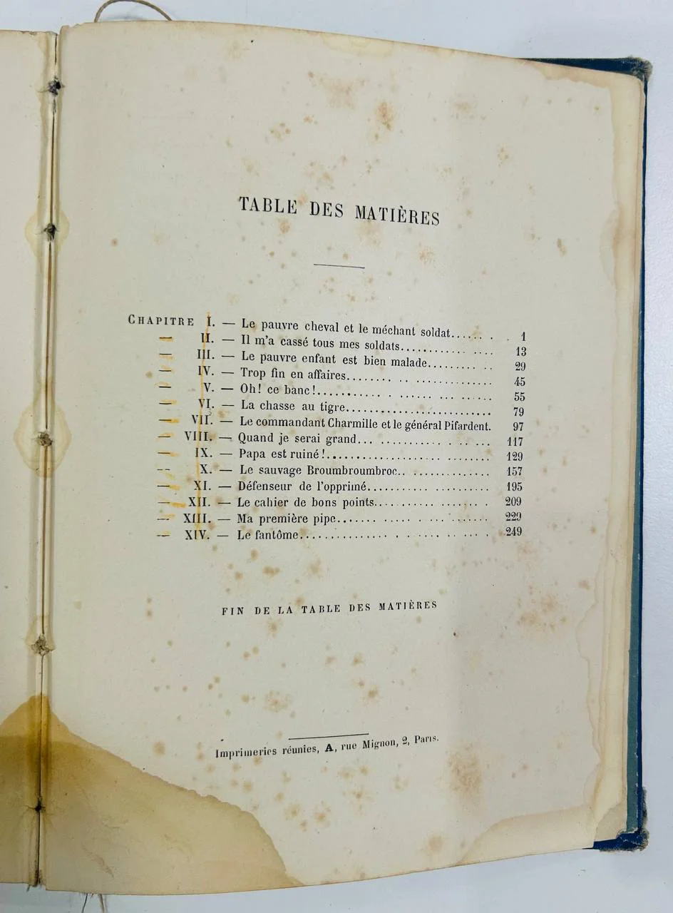 Книга Quand j’etais petit garçon Girardin 1884 год Когда я был маленьким мальчиком - миниатюра 6