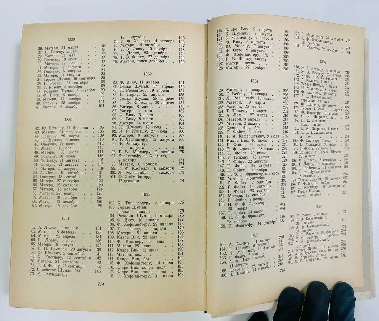 Книга Роберт Шуман Письма 1969 год - миниатюра 5