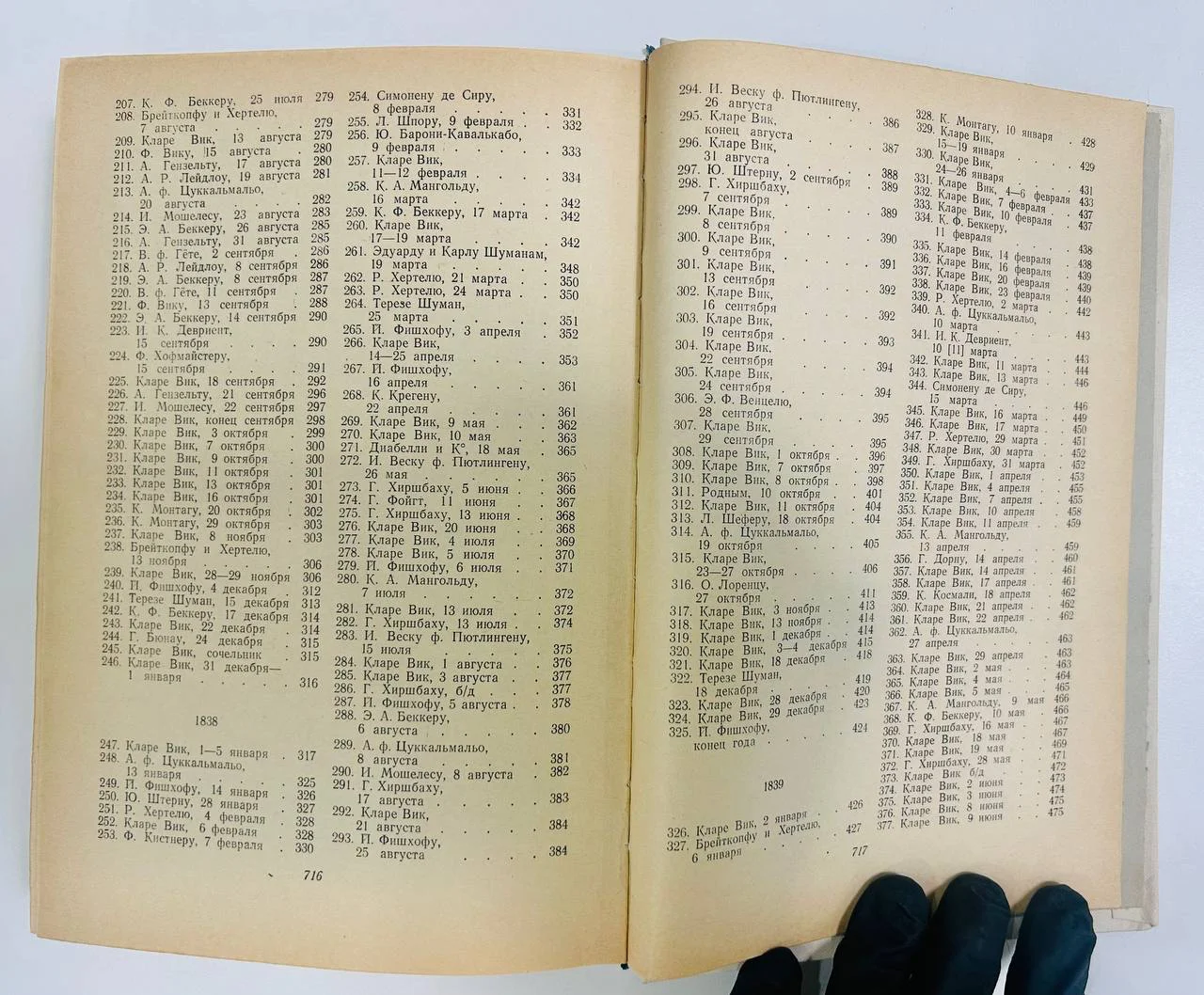 Книга Роберт Шуман Письма 1969 год - миниатюра 6