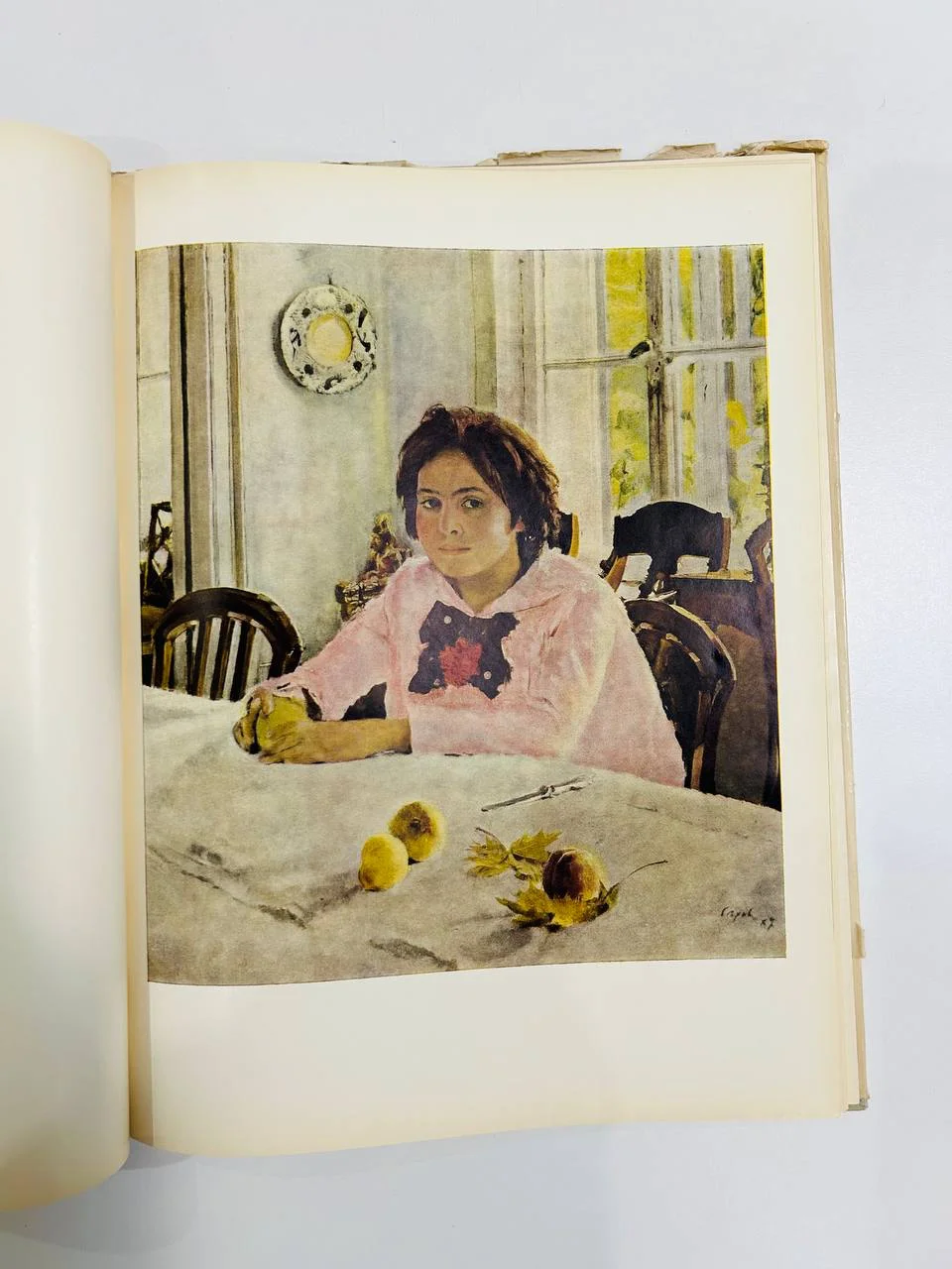 Альбом репродукций Книга В.А. Серов 40 репродукций 1964 год - миниатюра 6