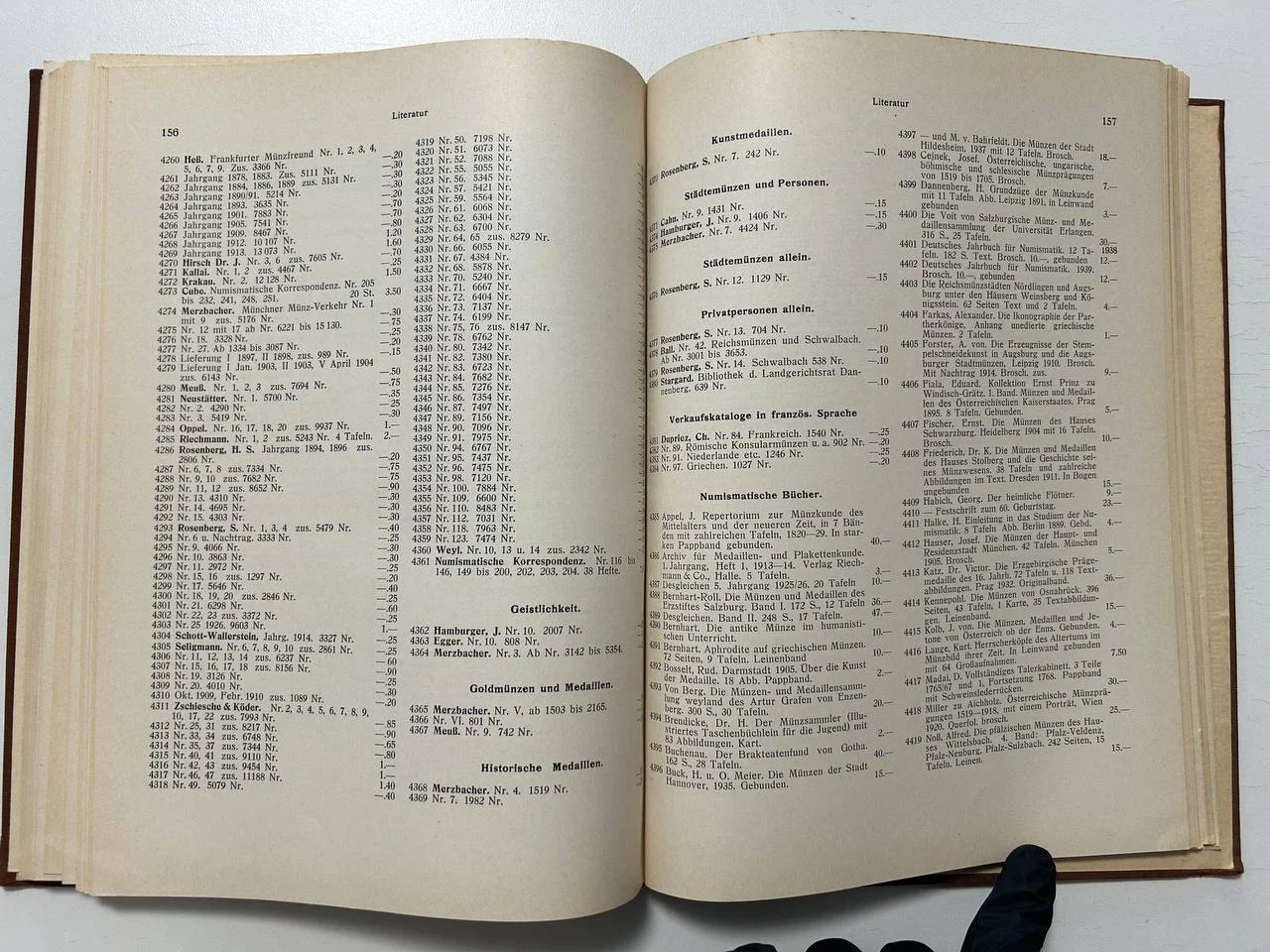 Каталог монет Versteigerungs Katalog 80 GoldmUnzen 16 September 1940 Munzenhandlung Otto Helbing - миниатюра 6