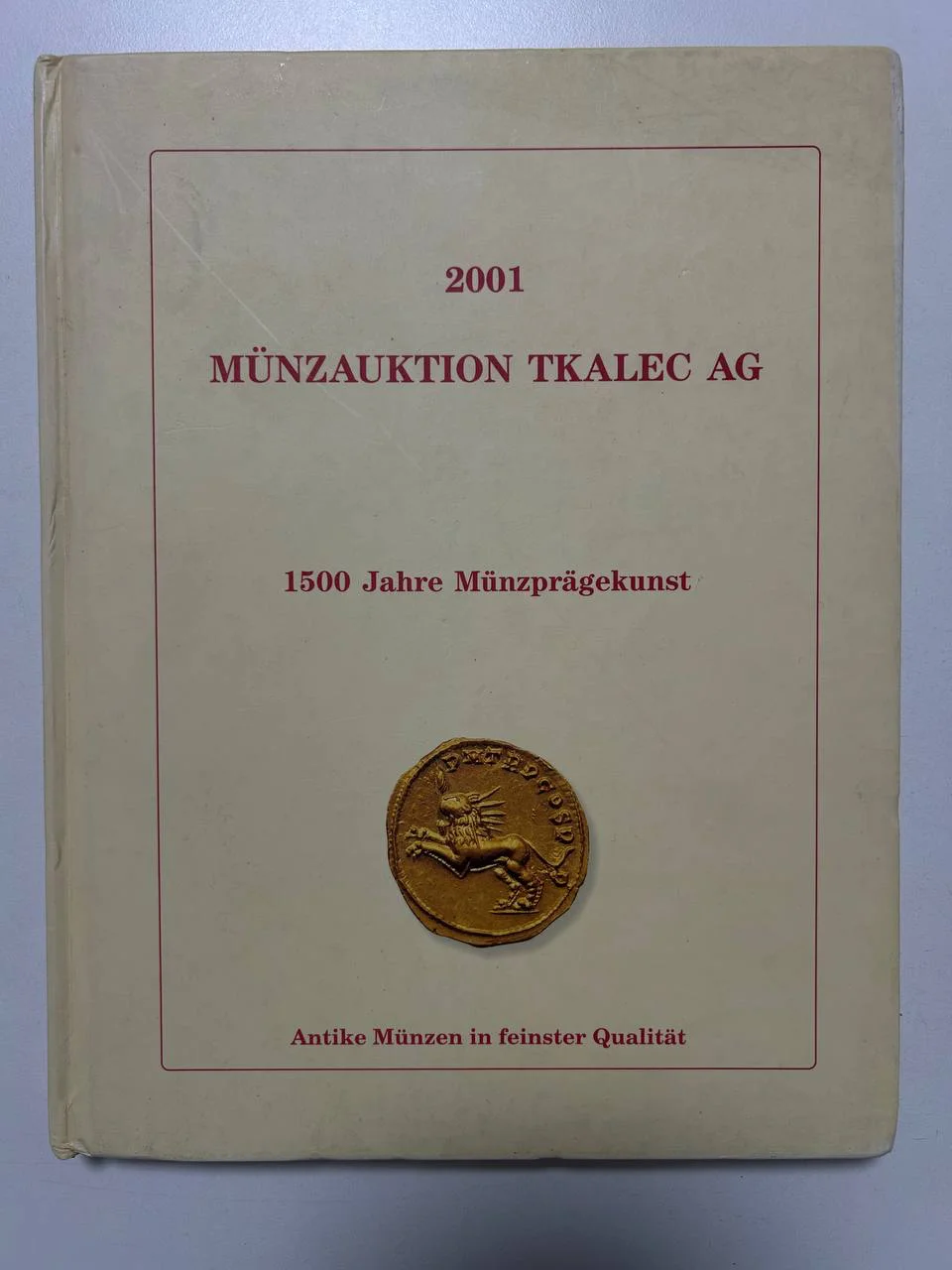 Каталог монет 1500 Jahre Munzpragekunst Munzauktion Tkalec AG 2001 - изображение 1