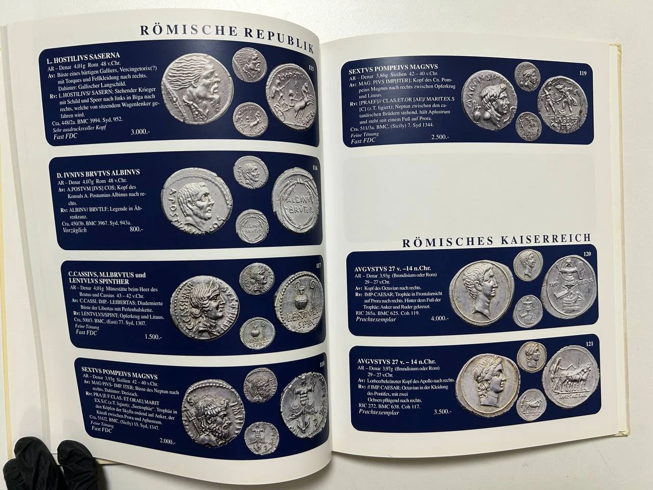 Каталог монет 1500 Jahre Munzpragekunst Munzauktion Tkalec AG 2002 - миниатюра 3