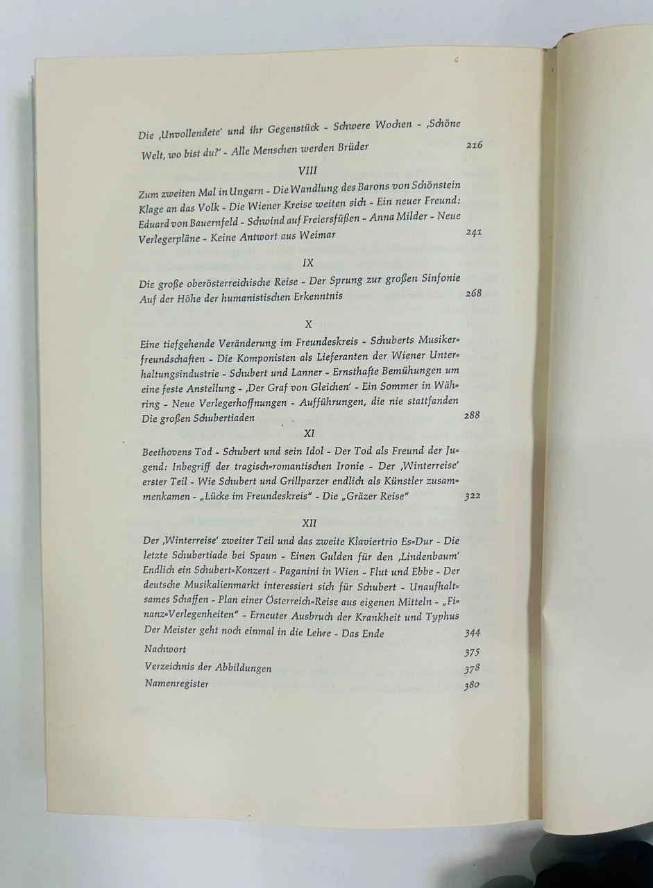 Книга Harry Coldschimdt Franz Schubert 1960 год - миниатюра 5