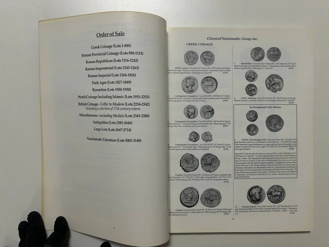 Каталог монет №39 Classical Numismatic Group 1996 England - миниатюра 4