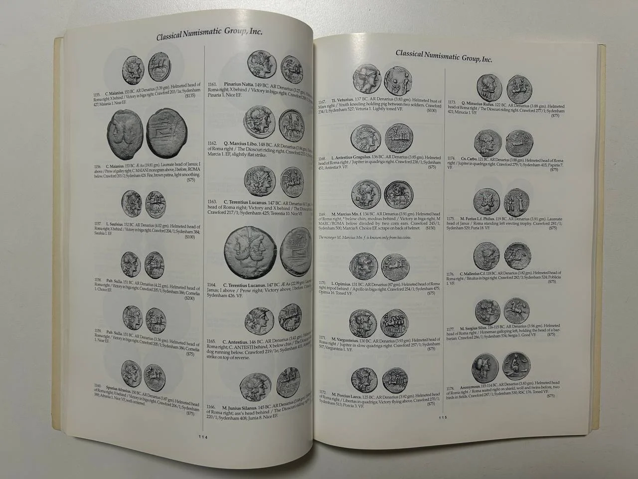 Каталог монет №39 Classical Numismatic Group 1996 England - миниатюра 5