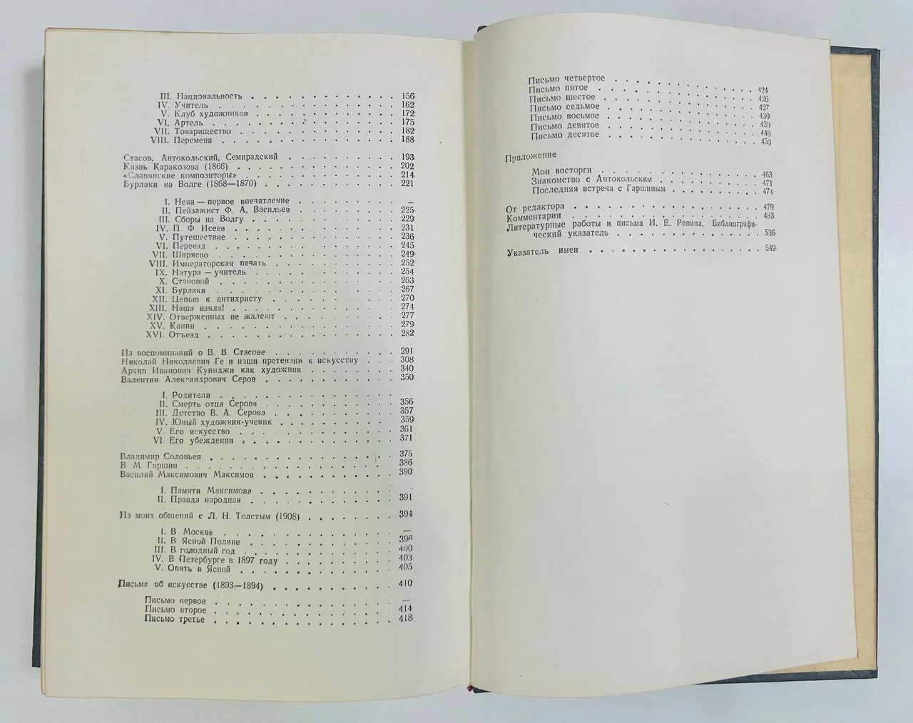Книга И.Е. Репин Далекое близко 1949 год - миниатюра 5