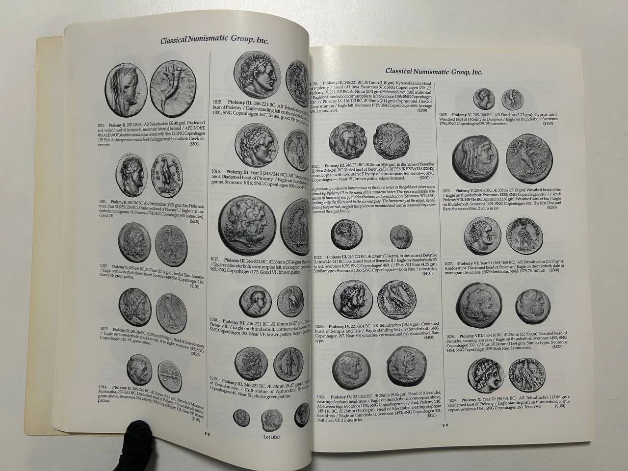 Каталог монет №41 Classical Numismatic Group 1997 England - миниатюра 4