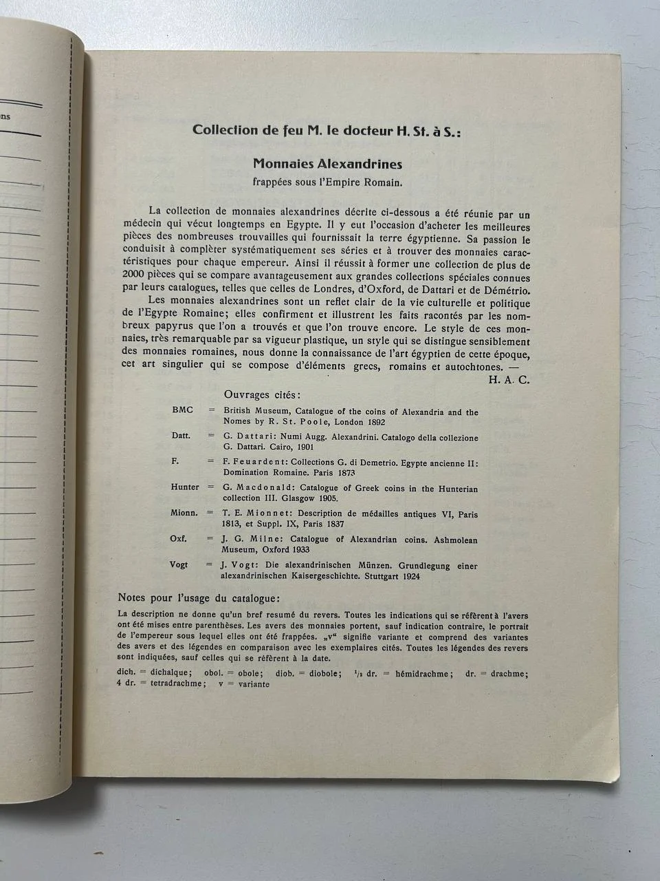 Каталог монет MUNZHANDLUNG BASELVente publique N 6 Monnaies Alexandrines Monnaies 18 Mars 1936 Basel - миниатюра 4
