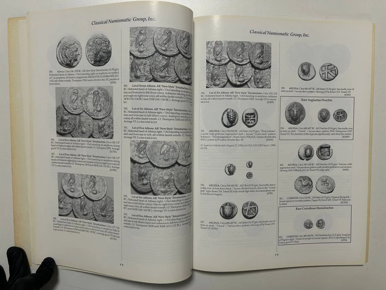 Каталог монет №42 Classical Numismatic Group 1997 England - миниатюра 4