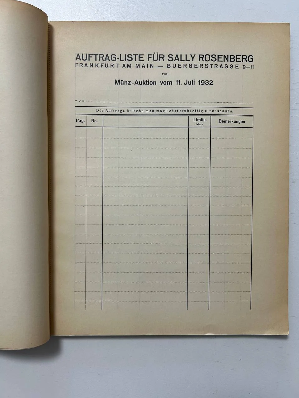 Каталог монет Sally Rosenberg, Frankfurt VERSTEIGERUNGS-KATALOG NR. 72 11 июля 1932 год - миниатюра 4