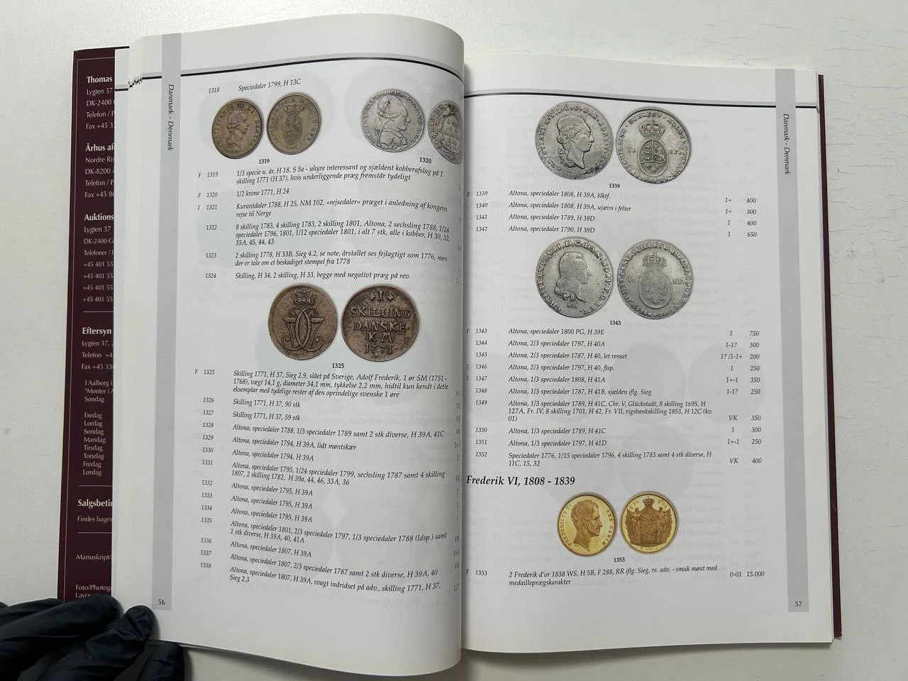 Каталог монет 31. THOMAS HOILAND MONTAUKTION 28.-30. MAJ 2005 LYGTEN KOBENHAVN - миниатюра 5