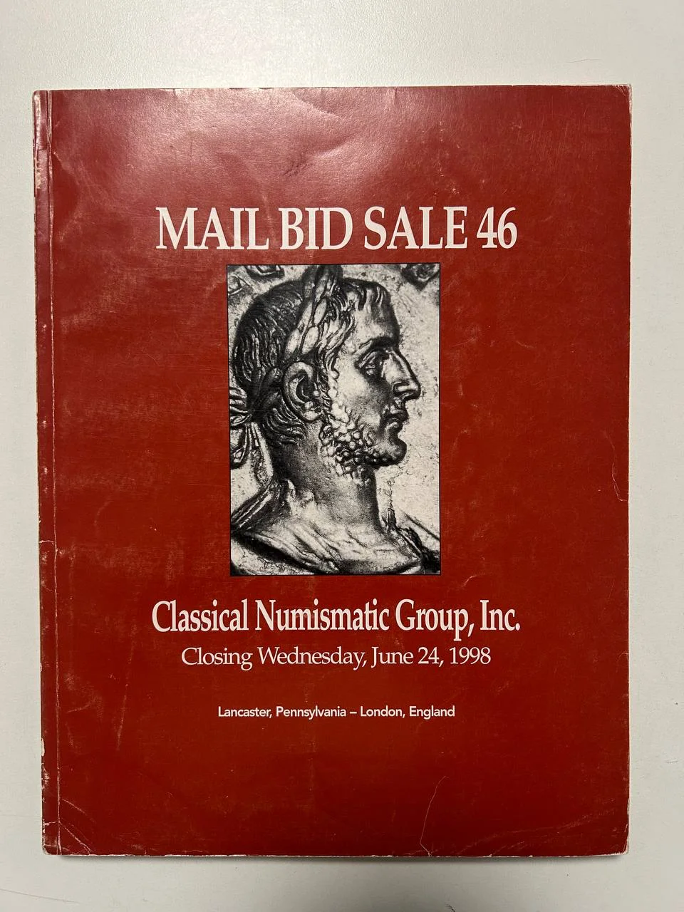 Каталог монет №46 Classical Numismatic Group 1998 England - изображение 1