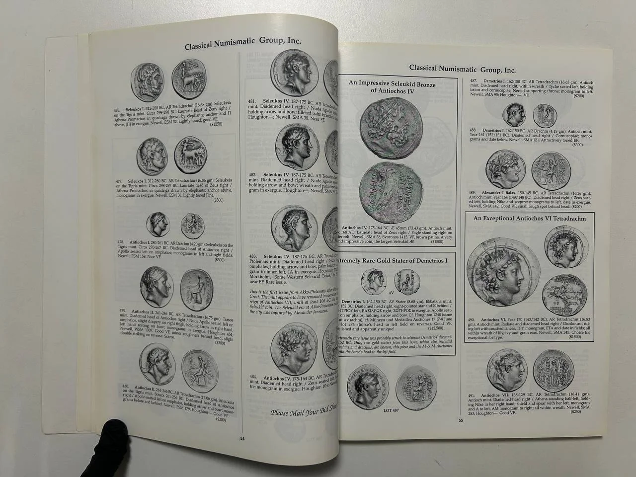 Каталог монет №46 Classical Numismatic Group 1998 England - миниатюра 5