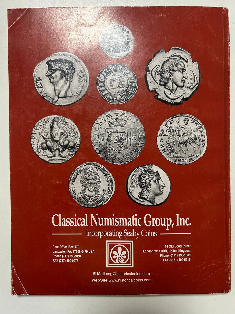 Каталог монет №46 Classical Numismatic Group 1998 England - миниатюра 7