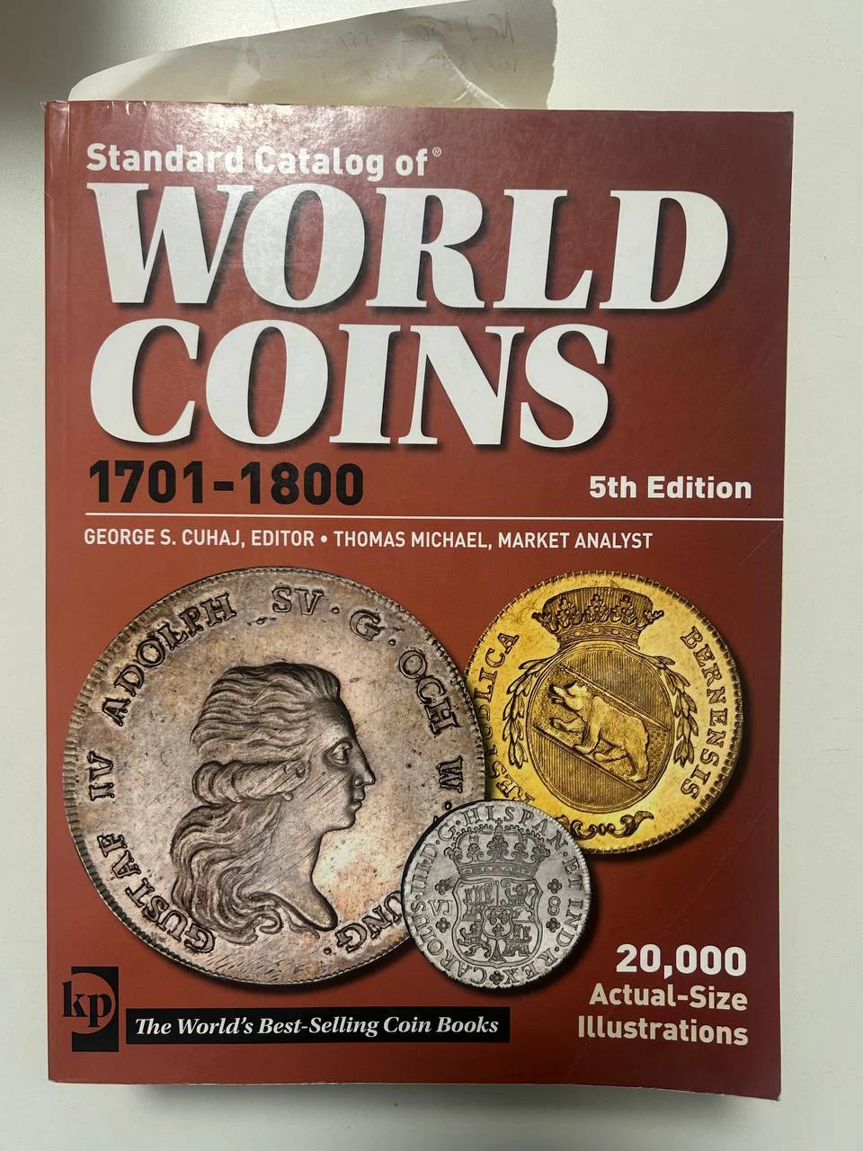 Каталог монет Krause Standard Catalog of World Coins 18th Century 1701-1800 5th edition - изображение 1