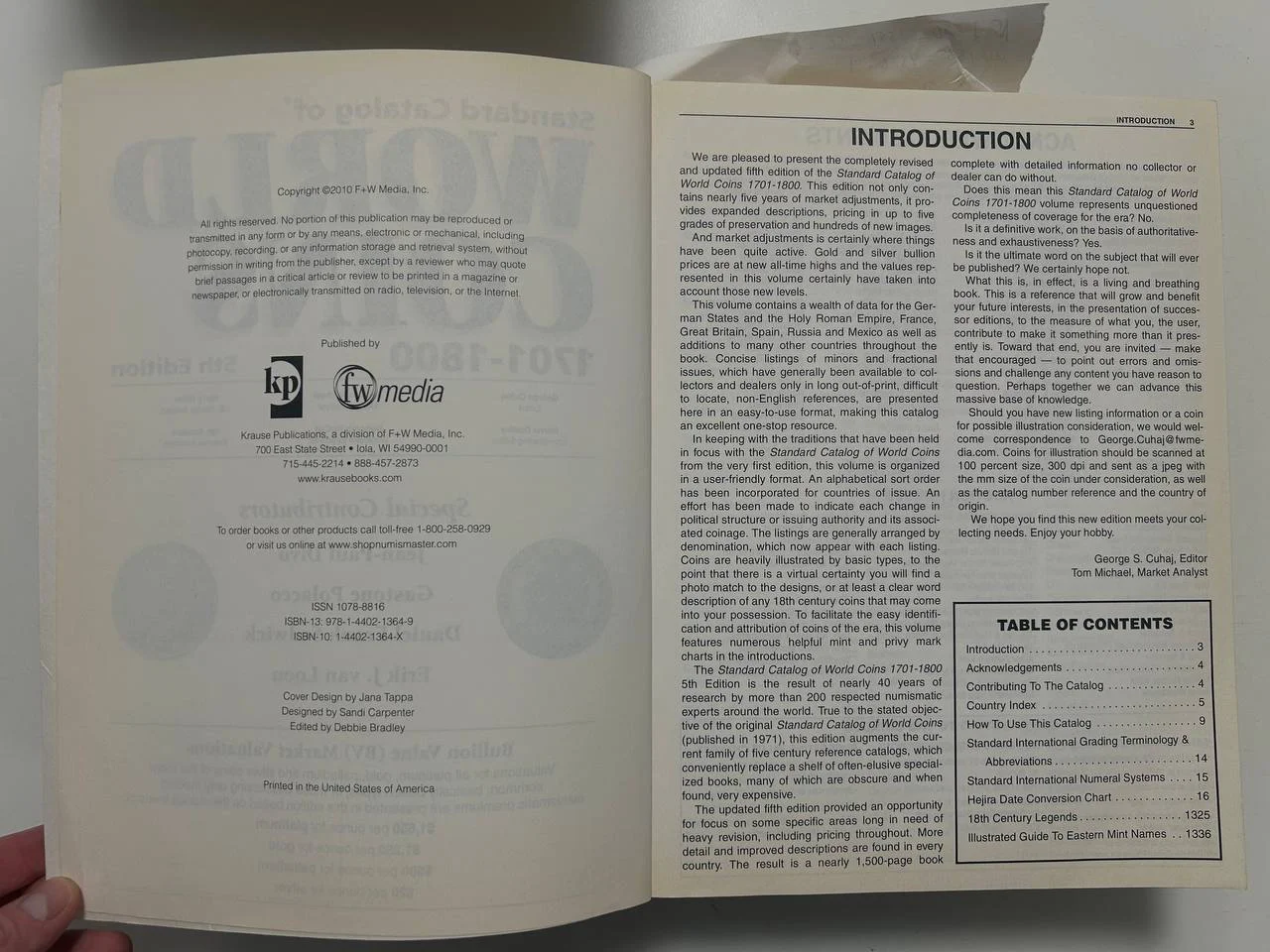 Каталог монет Krause Standard Catalog of World Coins 18th Century 1701-1800 5th edition - миниатюра 3