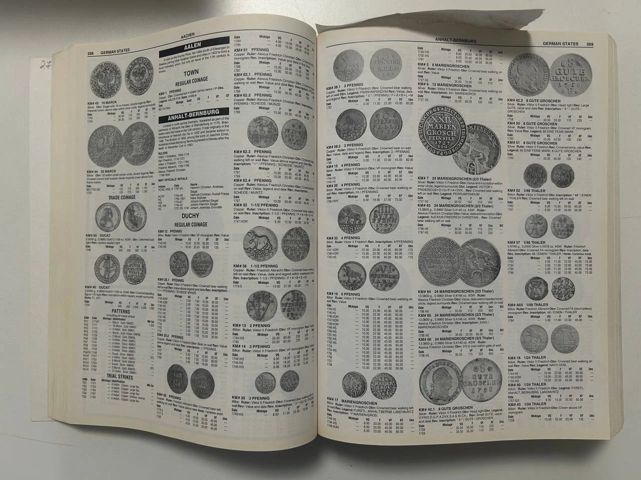 Каталог монет Krause Standard Catalog of World Coins 18th Century 1701-1800 5th edition - миниатюра 4