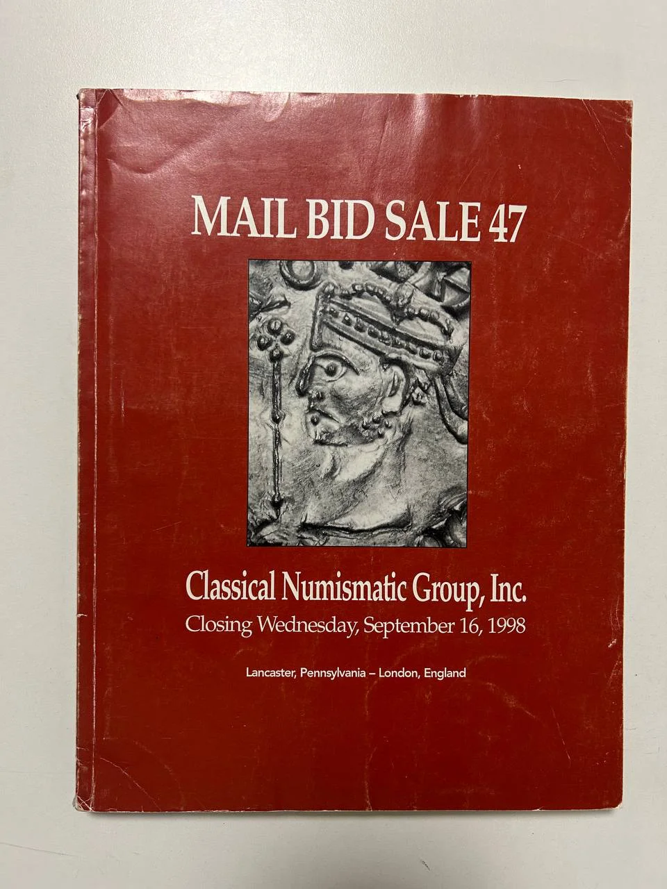 Каталог монет №47 Classical Numismatic Group 1998 England - изображение 1