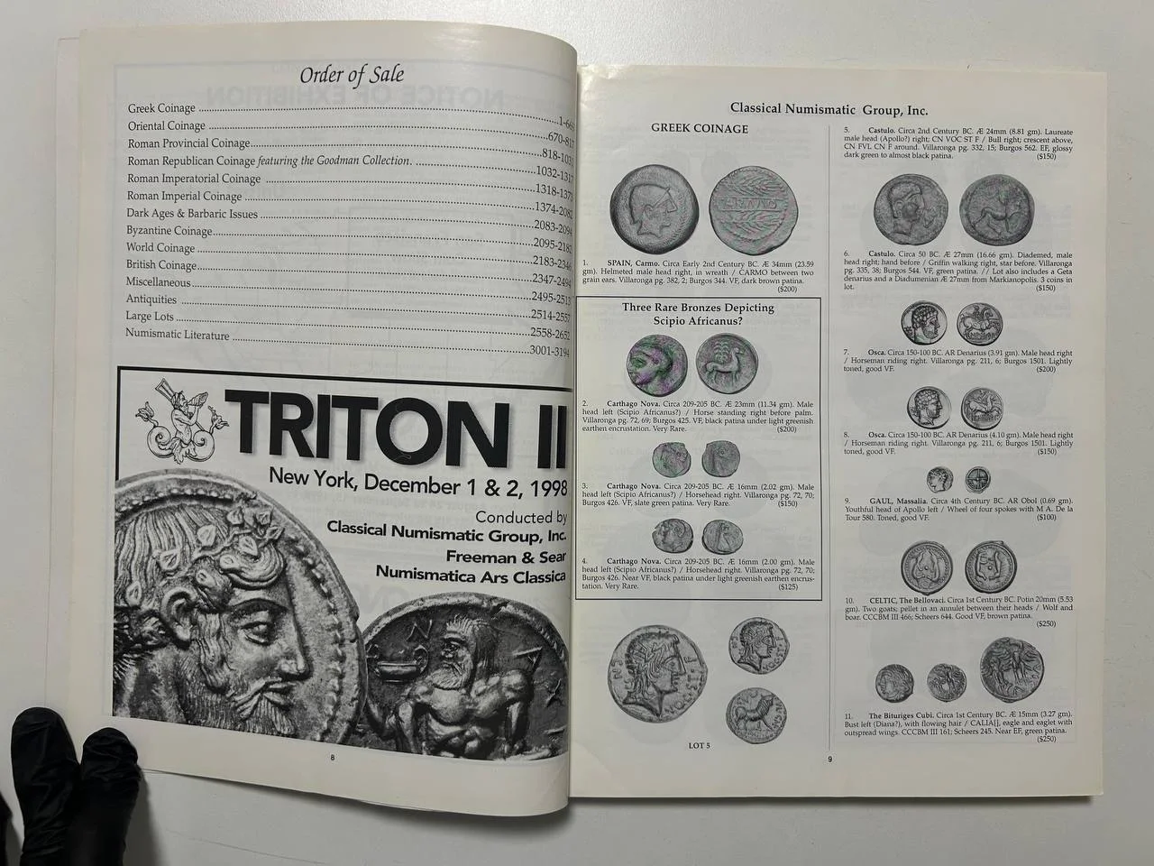 Каталог монет №47 Classical Numismatic Group 1998 England - миниатюра 4
