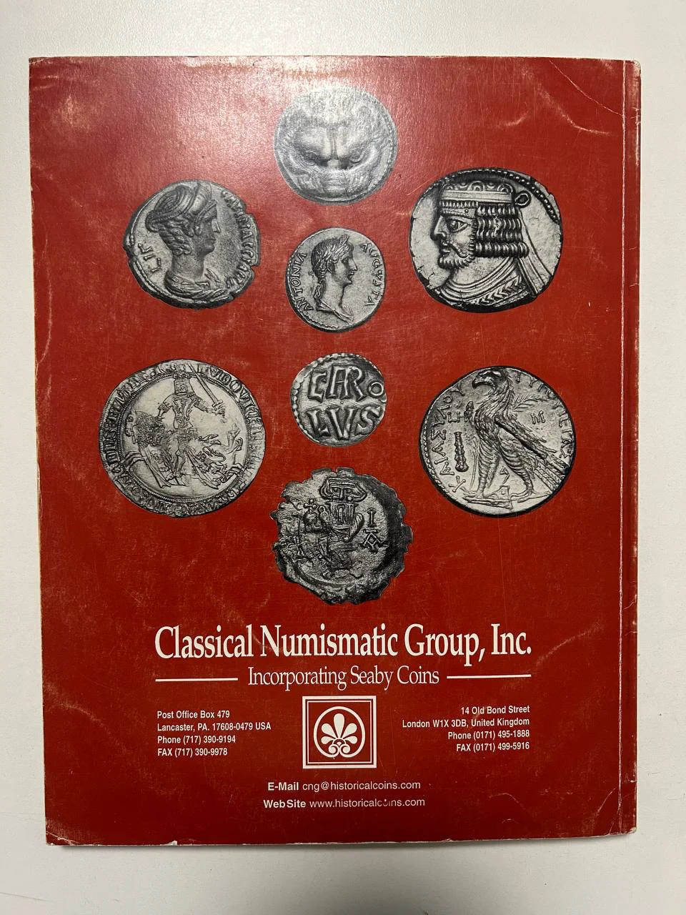Каталог монет №47 Classical Numismatic Group 1998 England - миниатюра 7