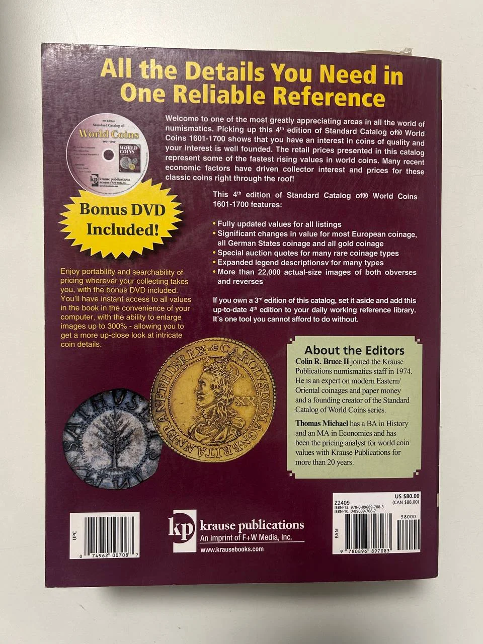 Каталог монет Krause Standard Catalog of World Coins 17th Century 1601-1700 4-th edition - миниатюра 7