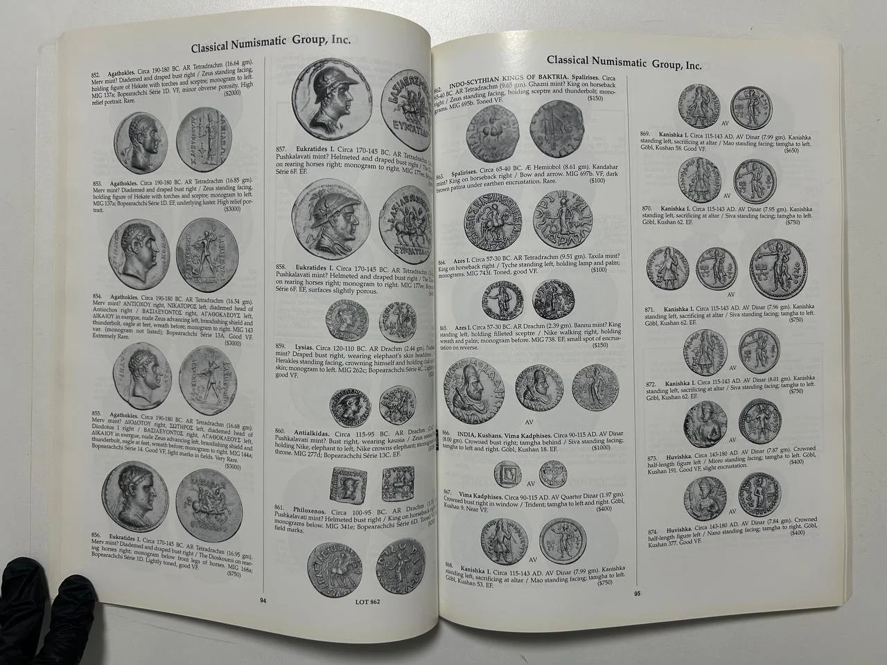 Каталог монет №49 Classical Numismatic Group 1999 England - миниатюра 5