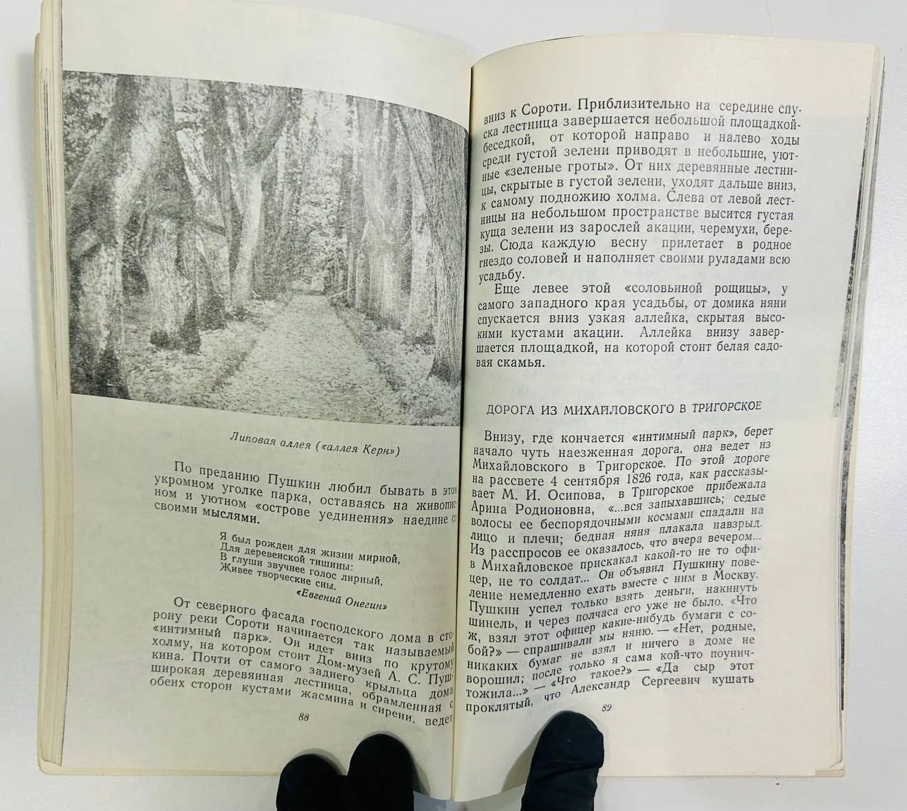 Книга По пушкинскому заповеднику В. Бозырев 1970 год - миниатюра 5