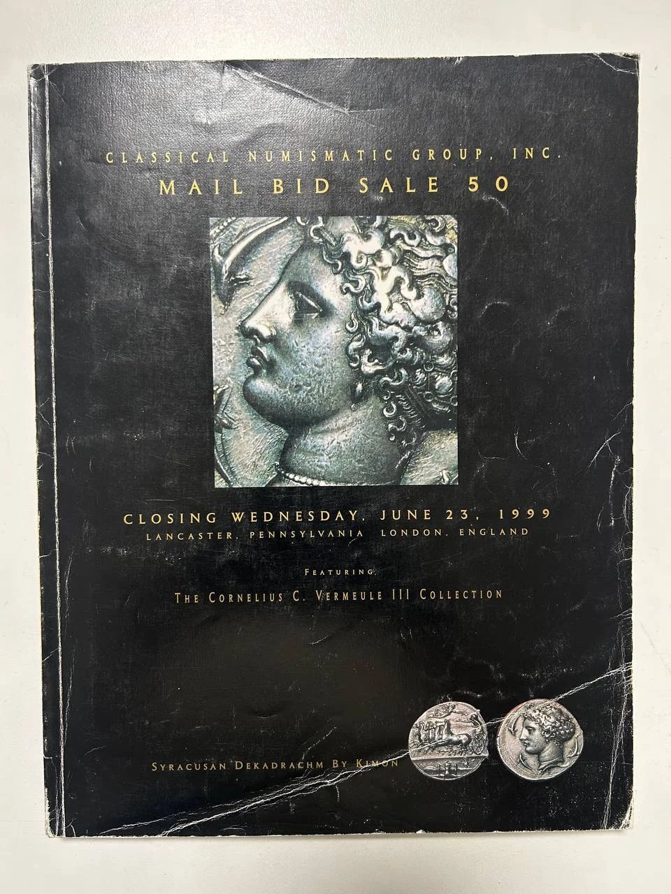 Каталог монет №50 Classical Numismatic Group 1999 England - изображение 1