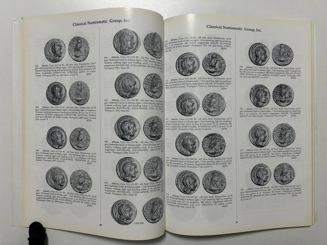 Каталог монет №50 Classical Numismatic Group 1999 England - миниатюра 5