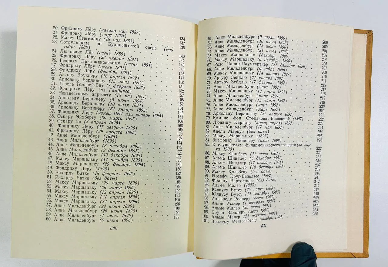 Книга Густав Малер Письма и воспоминания 1964 год - миниатюра 5