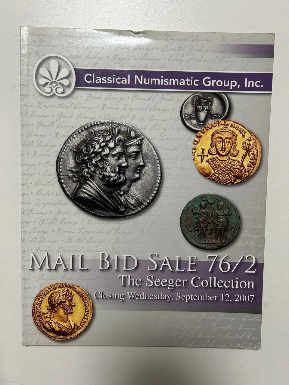 Каталог монет №76/2 Classical Numismatic Group 2007 England - изображение 1