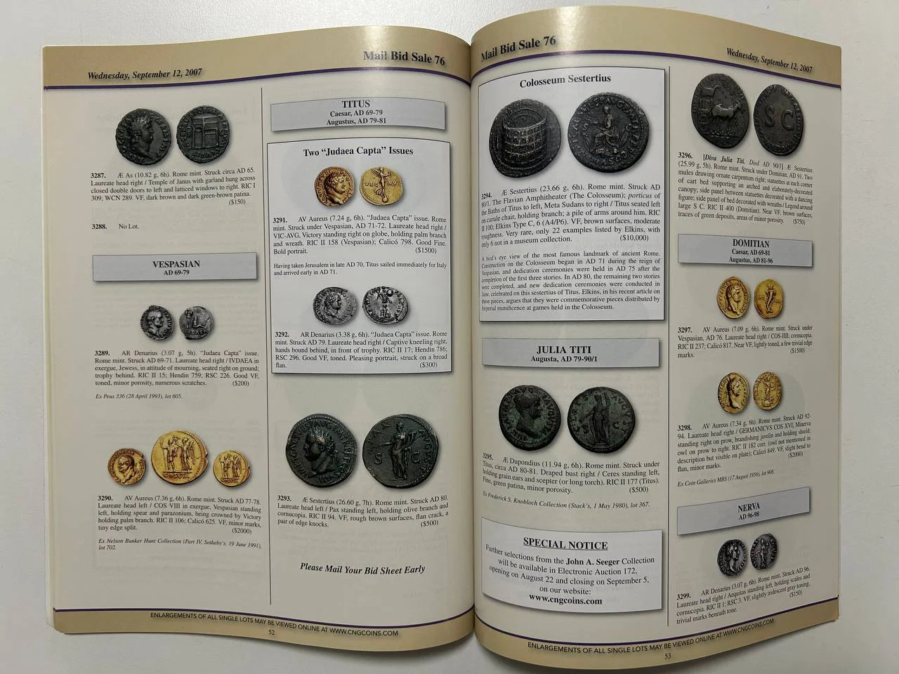 Каталог монет №76/2 Classical Numismatic Group 2007 England - миниатюра 6