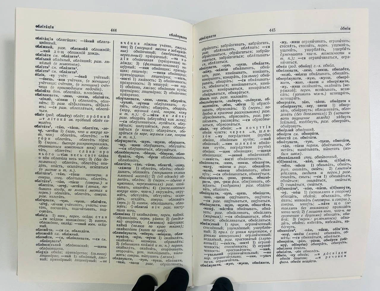 Книга Украинско-русский словарь 1975 год - миниатюра 4