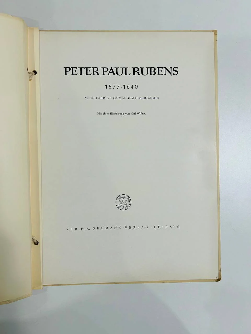 Альбом репродукций Книга Рубенс Rubens 10 репродукций Германия Иностранная - миниатюра 2