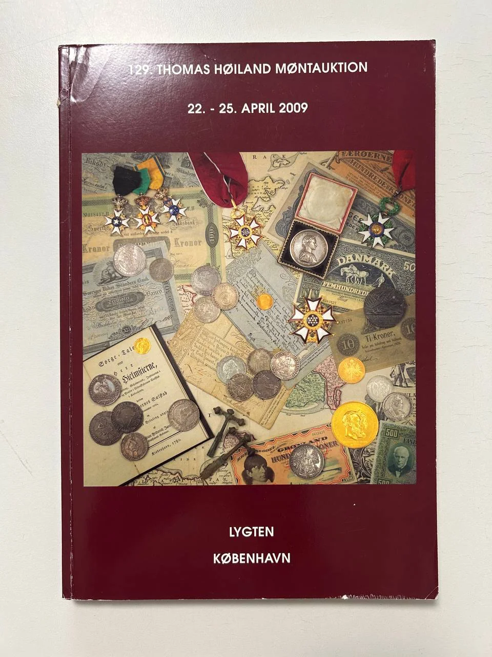 Каталог монет 129. THOMAS HOILAND MONTAUKTION 22.-25. APRIL 2009 LYGTEN KOBENHAVN - изображение 1