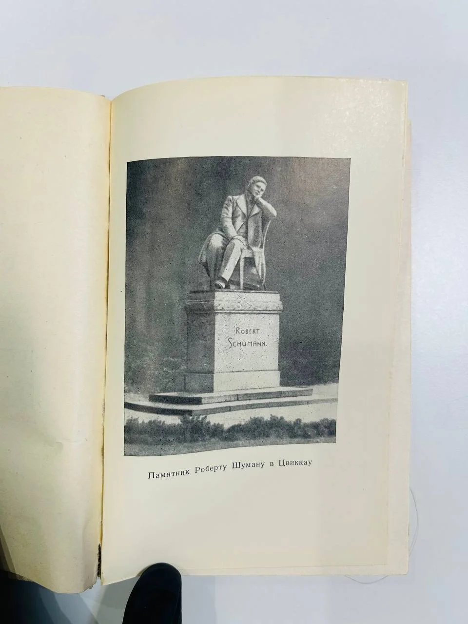 Книга Роберт и Клара Шуман в России Д.Житомирский 1962 год - миниатюра 3
