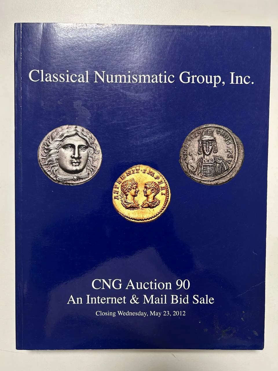 Каталог монет №90 Classical Numismatic Group 2012 England - изображение 1