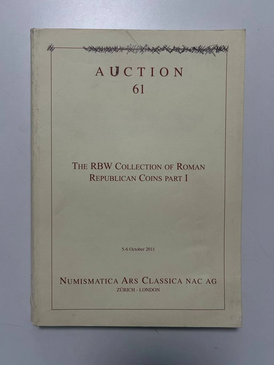 Каталог монет №61 Numismatica Ars Classica Roman coins 2011 - изображение 1
