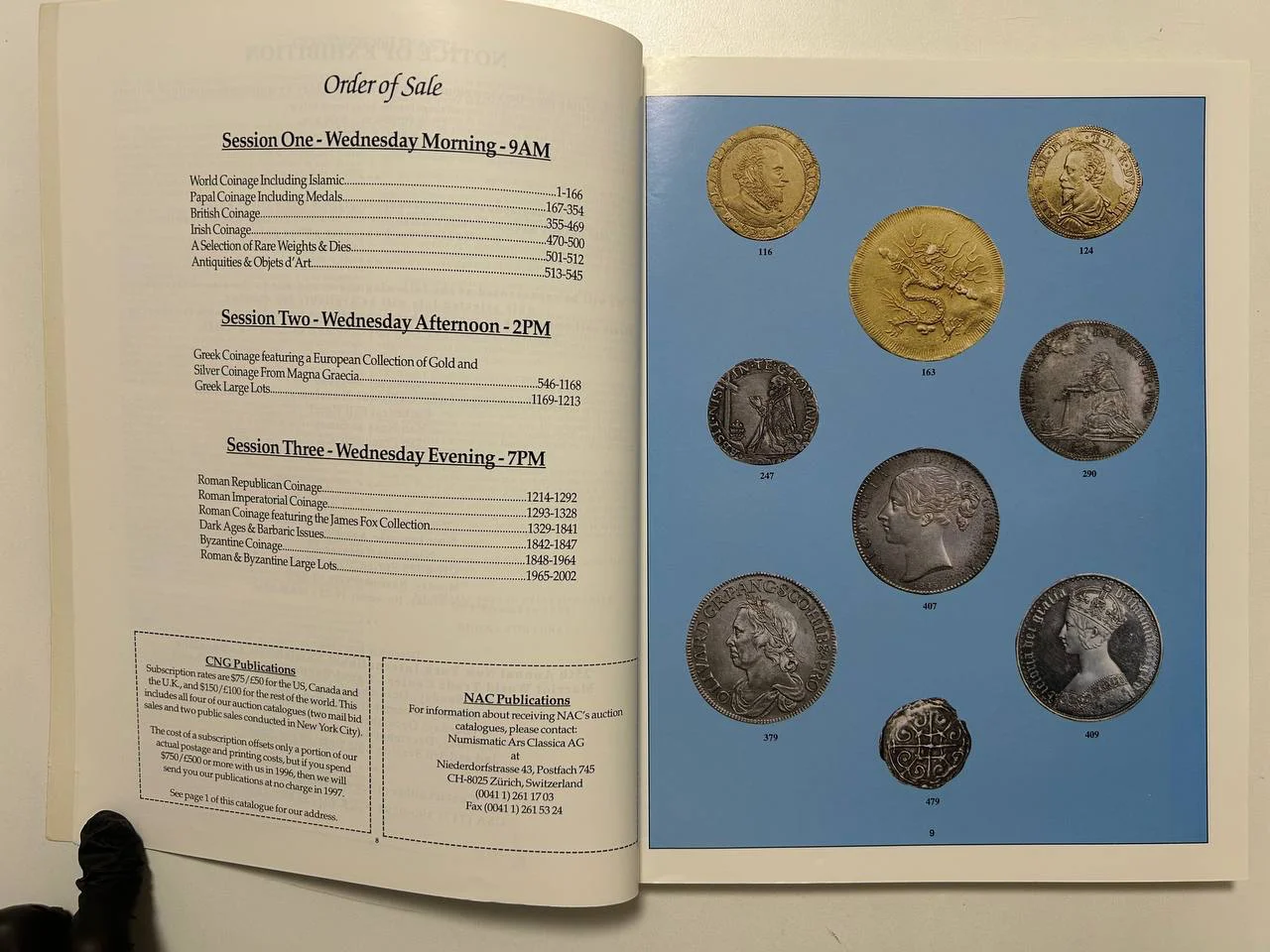 Каталог монет №40 Classical Numismatic Group & Numismatica ARS Classica 2012 USA - миниатюра 4