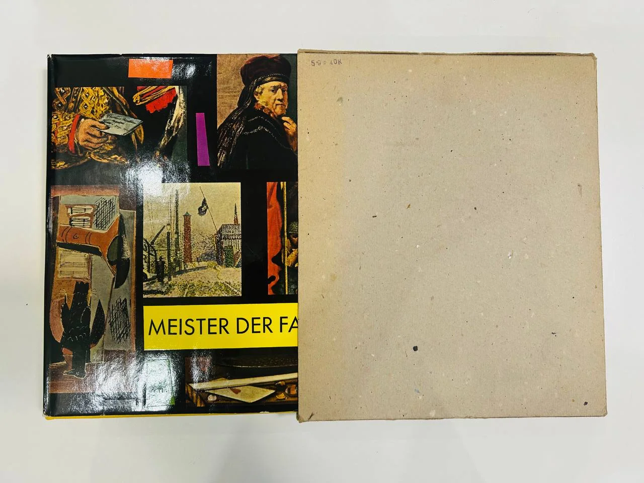 Книга Meister der Farbe Vladimir Novotny 1959 год - изображение 1