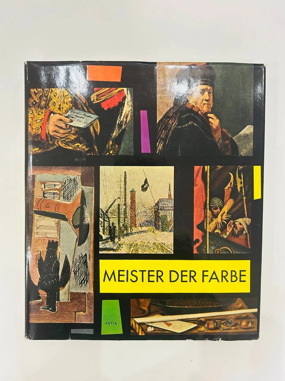 Книга Meister der Farbe Vladimir Novotny 1959 год - миниатюра 2
