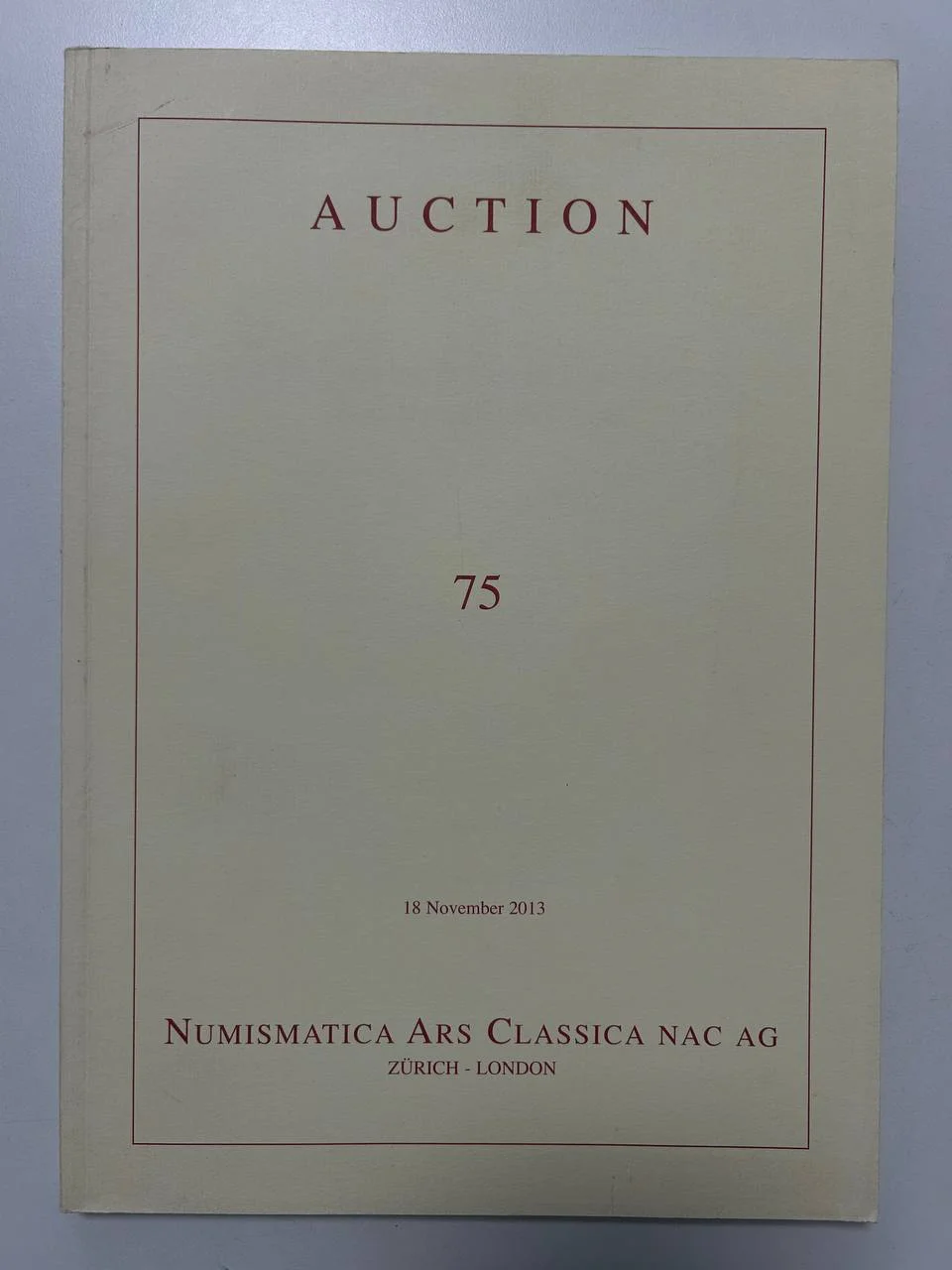 Каталог монет №75 Numismatica Ars Classica 2013 - изображение 1